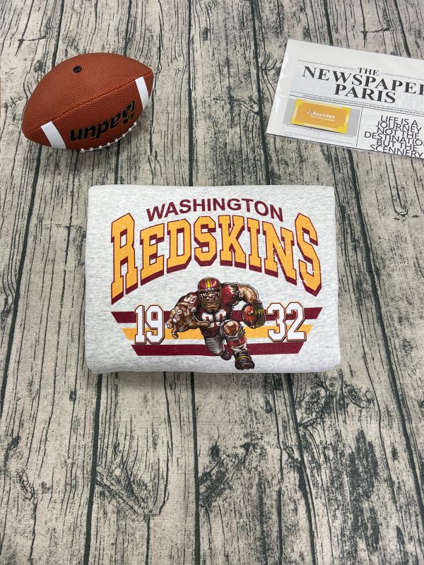 Redskins Mascot Football Vintage Sweatshirt