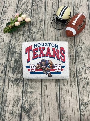 Texans Mascot Football Vintage Sweatshirt