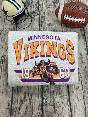 Vikings Mascot Vintage Sweatshirt