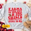 Karma Is The Guy On Chiefs Sweatshirt