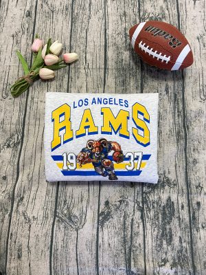 Rams Mascot Football Vintage Sweatshirt