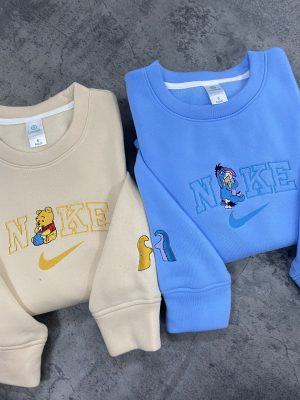 Pooh And Eeyore Embroidered Sweatshirt