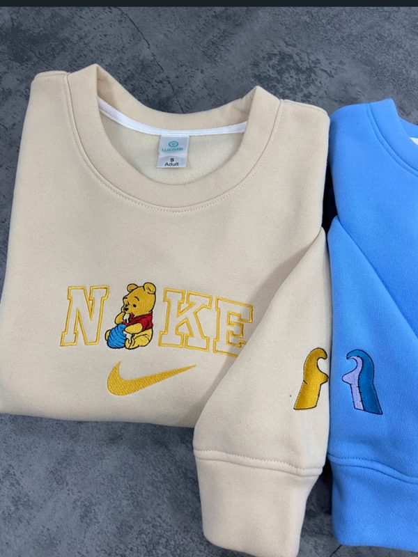 Pooh And Eeyore Embroidered Sweatshirt