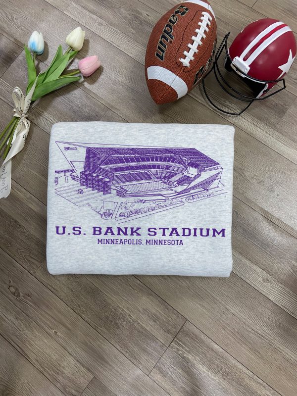 US Bank Stadium Vintage Football Crewneck/Tshirt/Hoodie