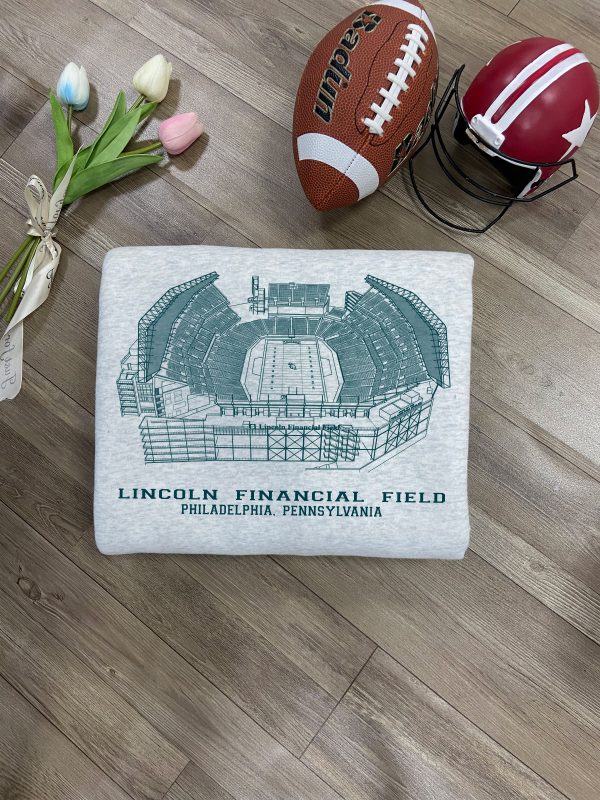 Lincoln Financial Field Vintage Football Crewneck/Tshirt/Hoodie