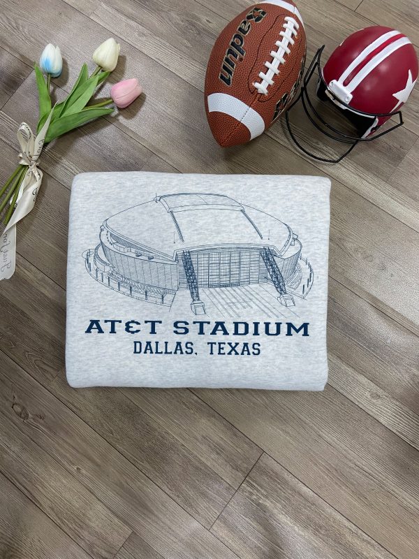 AT&T Stadium Vintage Football Crewneck/Tshirt/Hoodie