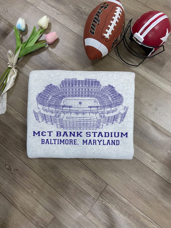 M&T Bank Stadium Vintage Football Crewneck/Tshirt/Hoodie