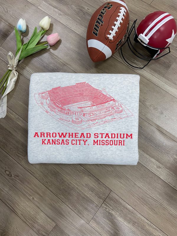 Arrowhead Stadium Vintage Football Crewneck/Tshirt/Hoodie