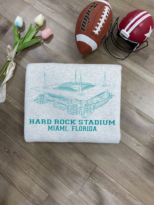 Hard Rock Stadium Vintage Football Crewneck/Tshirt/Hoodie