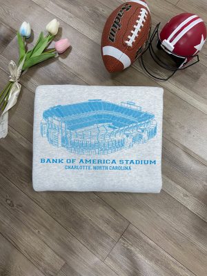 Bank of America Stadium Football Crewneck/Tshirt/Hoodie